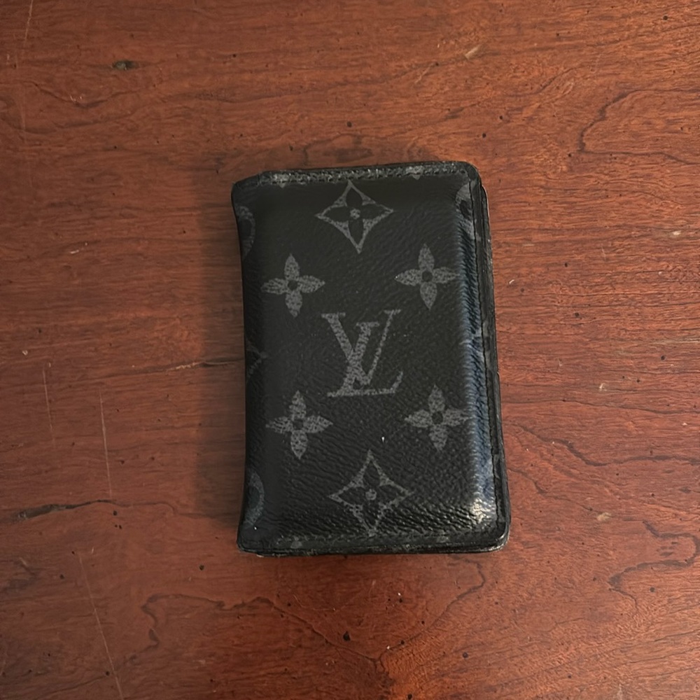 Black Louis Vuitton Monogram Eclipse Pocket Organ… - image 1